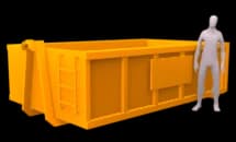 10 Yard Bin rendering